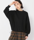 【スタディオ クリップ/studio CLIP】のふくれジャガードドロストプルオーバー ブラック19|ID: prp329100004795987 ipo3291000000034795799