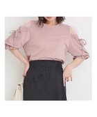 【ジェイ アンド シュプール/Re J&SUPURE】の肩チュールパール付きトップス ピンク|ID: prp329100004795991 ipo3291000000034795809