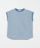 【ユナイテッドアローズ/UNITED ARROWS】のシルケットボーダー フレンチスリーブTシャツ A DAY IN THE LIFE COBALT|ID: prp329100004796002 ipo3291000000034795848