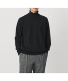 【ユナイテッドアローズ/UNITED ARROWS / MEN】のウール カシミヤ ミドルゲージ タートルネック ニット BLACK|ID: prp329100004796004 ipo3291000000035167944