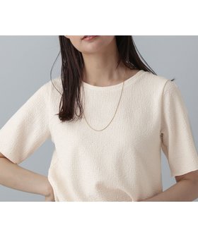 【グローバルワーク/GLOBAL WORK】 MATINEE LINE/ポコポコクルー半袖T/575120人気、トレンドファッション・服の通販 founy(ファニー) ファッション Fashion レディースファッション Fashion for Women トップス・カットソー Cut & Sew Tops おすすめ Recommended / Our Picks インナー Innerwear カットソー Cut and Sewn Top コンパクト Compact, Small Size フェミニン Feminine, Girly ロング Long, Long-Length エレガント 上品 Elegant 人気 Popular, Best Seller 半袖 Short Sleeve, Half Sleeve |ID:prp329100004796005