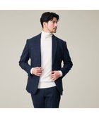 【アバハウス/ABAHOUSE / MEN】の【カシミヤブレンド】ウール ツイルジャケット / セットアップ対応 ネイビー|ID: prp329100004796013 ipo3291000000034795892