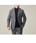 【アバハウス/ABAHOUSE / MEN】の【カシミヤブレンド】ウール ツイルジャケット / セットアップ対応 ブラック|ID: prp329100004796013 ipo3291000000034795893