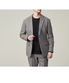 【アバハウス/ABAHOUSE / MEN】の【カシミヤブレンド】ウール ツイルジャケット / セットアップ対応 グレー|ID: prp329100004796013 ipo3291000000034795894