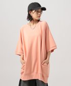 【ベイフロー/BAYFLOW】のサイドポケット付き BIG五分袖チュニック オレンジ40|ID: prp329100004796014 ipo3291000000034795899