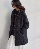 【バンヤードストーム/BARNYARDSTORM】のUNIVERSAL OVERALL別注 / フーディーキルトコート 人気、トレンドファッション・服の通販 founy(ファニー) ファッション Fashion レディースファッション Fashion for Women アウター Coat / Outerwear Collection コート・ロングコート・ピーコート Long Coats, Peacoats & More 軽量 Lightweight, Ultra Light 定番 Standard, Basic Item バランス Balance, Style Balance プリーツ Pleats, Pleated ボックス Boxy, Box Shape 別注 Limited Edition, Custom Order ミドル Middle Length, Mid Height ワーク Workwear, Utility Style thumbnail ブラック19|ID: prp329100004796026 ipo3291000000034795960