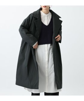 【スタディオ クリップ/studio CLIP】の《natural by clip》コットンナイロン中綿ロングコート 人気、トレンドファッション・服の通販 founy(ファニー) ファッション Fashion レディースファッション Fashion for Women アウター Coat / Outerwear Collection コート・ロングコート・ピーコート Long Coats, Peacoats & More おすすめ Recommended / Our Picks シンプル Simple, Minimal スタンド Stand Collar, Upright Stand マフラー Scarf, Muffler ロング Long, Long-Length 軽量 Lightweight, Ultra Light |ID:prp329100004796028