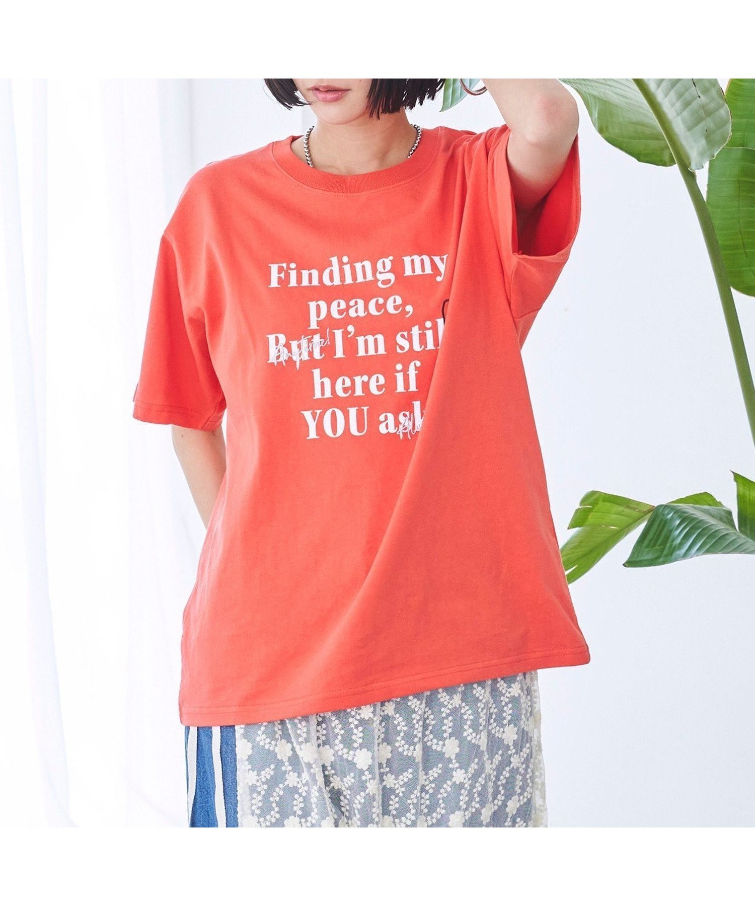 【コーエン/COEN】のSunnySports(サニースポーツ)別注ハートモチーフプリントTシャツ インテリア・キッズ・メンズ・レディースファッション・服の通販 founy(ファニー) 　ファッション　Fashion　レディースファッション　Fashion for Women　トップス・カットソー　Cut & Sew Tops　シャツ・ブラウス・オフィスカジュアル　Elegant Blouses & Button-Ups　ロングTシャツ・Tシャツ　Longline T-Shirts & Tees　インナー　Innerwear　カーディガン　Cardigan, Knitwear　スポーツ　Sports, Activewear　人気　Popular, Best Seller　プリント　Print, Printed Pattern　別注　Limited Edition, Custom Order　モチーフ　Motif, Design Theme　ORANGE|ID: prp329100004796040 ipo3291000000034796035