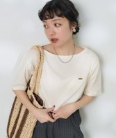 【フリークスストア/FREAK'S STORE】のゴールドプレート 5分袖Tシャツ 25SS 人気、トレンドファッション・服の通販 founy(ファニー) ファッション Fashion レディースファッション Fashion for Women トップス・カットソー Cut & Sew Tops シャツ・ブラウス・オフィスカジュアル Elegant Blouses & Button-Ups ロングTシャツ・Tシャツ Longline T-Shirts & Tees 2025年 2025 2025春夏・S/S Spring/Summer 2025 SS25 おすすめ Recommended / Our Picks シンプル Simple, Minimal プレート Plate, Dish 夏 Summer 定番 Standard, Basic Item S/S・春夏 SS, Spring/Summer, Warm Season |ID:prp329100004796044