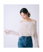 【セルフィスト/SELFIST】の【2点セット】フリルオフショルカットソー*フリルビスチェ アイボリー|ID: prp329100004796048 ipo3291000000034796082