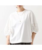 【グレディブリリアン/Gready Brilliant】の袖3Dレースパフ5分袖プルオーバー OFF|ID: prp329100004796054 ipo3291000000034796106