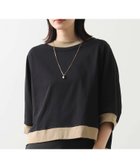 【グレディブリリアン/Gready Brilliant】のバイカラードルマン7分袖プルオーバー BKxBE|ID: prp329100004796056 ipo3291000000034796114