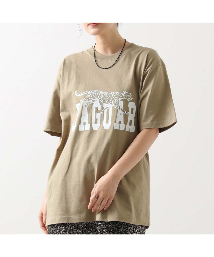 【グレディブリリアン/Gready Brilliant】のJAGUARロゴTシャツ インテリア・キッズ・メンズ・レディースファッション・服の通販 founy(ファニー) https://founy.com/ ファッション Fashion レディースファッション Fashion for Women トップス・カットソー Cut & Sew Tops シャツ・ブラウス・オフィスカジュアル Elegant Blouses & Button-Ups ロングTシャツ・Tシャツ Longline T-Shirts & Tees カーゴパンツ Cargo Pants, Utility Pants ジャケット Jacket, Outerwear デニム Denim, Jeans Material フロント Front, Front Design プリント Print, Printed Pattern ミリタリー Military, Army Style メンズ Men's, Menswear おすすめ Recommended / Our Picks |ID: prp329100004796058 ipo3291000000034796119