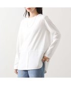 【グレディブリリアン/Gready Brilliant】の裾シャツデザインロングスリーブトップス 人気、トレンドファッション・服の通販 founy(ファニー) ファッション Fashion レディースファッション Fashion for Women トップス・カットソー Cut & Sew Tops シャツ・ブラウス・オフィスカジュアル Elegant Blouses & Button-Ups インナー Innerwear シルケット Silket, Silky Cotton スリット Slit, Slit Detail ベーシック Basic, Essential エレガント 上品 Elegant thumbnail OFF|ID: prp329100004796062 ipo3291000000034796137