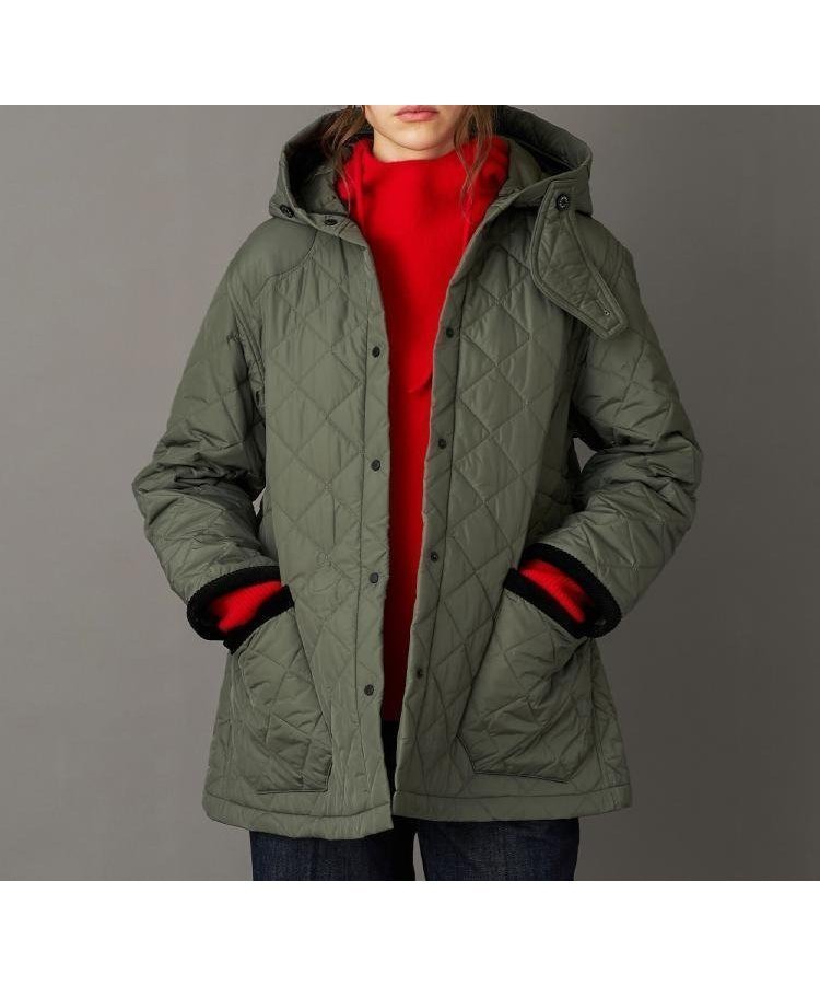 【ドレステリア/DRESSTERIOR】の【otonaMUSE 11月号掲載】レインキルティングブルゾン インテリア・キッズ・メンズ・レディースファッション・服の通販 founy(ファニー) 　雑誌掲載アイテム　Magazine Picks & Fashion Features　ファッション雑誌　Fashion Magazines　オトナミューズ　otona MUSE　ファッション　Fashion　レディースファッション　Fashion for Women　アウター　Coat / Outerwear Collection　ブルゾンジャケット・スポーティアウター　Blouson Jackets　キルティング　Quilted, Quilting　コーデュロイ　Corduroy, Cord Fabric　軽量　Lightweight, Ultra Light　11月号　November Issue　スマート　Smart, Elegant　雑誌　Magazine, Fashion Magazine　タフタ　Taffeta, Structured Fabric　トリミング　Trimming, Decorative Edge　ドット　Polka Dot, Dot Pattern　ドレープ　Drape, Draping Fabric　ドローコード　Drawcord, Drawstring Cord　日本製　Made In Japan　オリーブグリーン|ID: prp329100004796071 ipo3291000000034796173