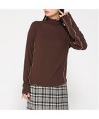 【グレディブリリアン/Gready Brilliant】のGready Brilliant/配色コットンシアートップス BRW|ID: prp329100004796081 ipo3291000000034796213