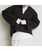 【グレディブリリアン/Gready Brilliant】のGready Brilliant/キーネックメルトンカットソー BRW|ID: prp329100004796088 ipo3291000000034796235