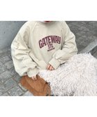 【チャオパニックティピー/CIAOPANIC TYPY】のアシッドウォッシュ加工ロゴプリントラグランスウェット トープ|ID: prp329100004796091 ipo3291000000034796267