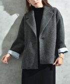 【インタープラネット/INTERPLANET】の【Seadrake】イタリアンエアリー配色ボンディングコート 人気、トレンドファッション・服の通販 founy(ファニー) ファッション Fashion レディースファッション Fashion for Women アウター Coat / Outerwear Collection コート・ロングコート・ピーコート Long Coats, Peacoats & More タートルネック Turtleneck, High Neck ボンディング Bonding, Bonded Fabric リラックス Relax, Relaxed Fit thumbnail その他 チャコールグレー|ID: prp329100004796107 ipo3291000000034796342