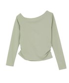 【ジュリエ/Julier】のEcocoアシンメトリーロングスリーブプルオーバー 人気、トレンドファッション・服の通販 founy(ファニー) ファッション Fashion レディースファッション Fashion for Women トップス・カットソー Cut & Sew Tops カジュアルプルオーバー・ニットトップス Pullovers & Knit Tops / Casual Pullovers アシンメトリー Asymmetrical Style インナー Innerwear ギャザー Gathered, Ruffled コレクション Collection, Seasonal Line 吸水 Absorbent, Quick-Dry ストレッチ Stretch, Stretchy Fabric 人気 Popular, Best Seller 長袖 Long Sleeve, Full Sleeve バランス Balance, Style Balance フィット Fit, Slim Fit 無地 Plain, Solid Color ヨガ Yoga, Yoga Wear ラップ Wrap, Wrap Design ランニング Running, Running Wear, Activewear, Jogging リラックス Relax, Relaxed Fit ワーク Workwear, Utility Style エレガント 上品 Elegant thumbnail ライトカーキ|ID: prp329100004796118 ipo3291000000035164642