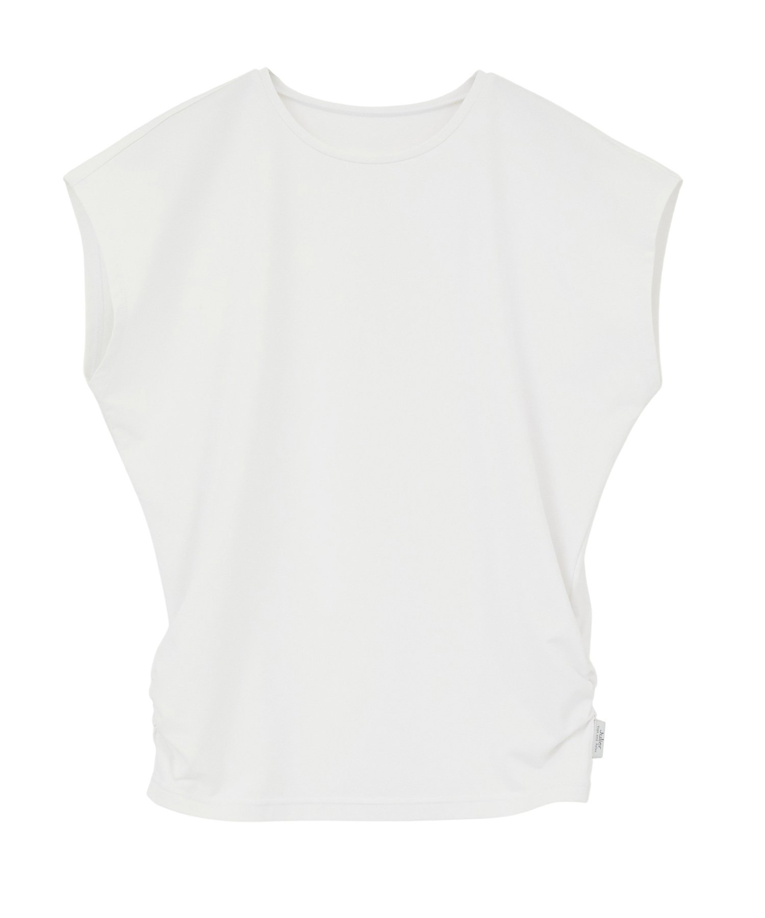 【ジュリエ/Julier】の【定番】Ecocoフレンチスリーブトップス インテリア・キッズ・メンズ・レディースファッション・服の通販 founy(ファニー) ファッション Fashion レディースファッション Fashion for Women トップス・カットソー Cut & Sew Tops ギャザー Gathered, Ruffled コレクション Collection, Seasonal Line 吸水 Absorbent, Quick-Dry シンプル Simple, Minimal ストレッチ Stretch, Stretchy Fabric 定番 Standard, Basic Item 人気 Popular, Best Seller バランス Balance, Style Balance フィット Fit, Slim Fit 半袖 Short Sleeve, Half Sleeve 無地 Plain, Solid Color ヨガ Yoga, Yoga Wear ランニング Running, Running Wear, Activewear, Jogging リラックス Relax, Relaxed Fit ワーク Workwear, Utility Style ホワイト|ID: prp329100004796120 ipo3291000000034873218