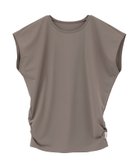 【ジュリエ/Julier】の【定番】Ecocoフレンチスリーブトップス 人気、トレンドファッション・服の通販 founy(ファニー) ファッション Fashion レディースファッション Fashion for Women トップス・カットソー Cut & Sew Tops ギャザー Gathered, Ruffled コレクション Collection, Seasonal Line 吸水 Absorbent, Quick-Dry シンプル Simple, Minimal ストレッチ Stretch, Stretchy Fabric 定番 Standard, Basic Item 人気 Popular, Best Seller バランス Balance, Style Balance フィット Fit, Slim Fit 半袖 Short Sleeve, Half Sleeve 無地 Plain, Solid Color ヨガ Yoga, Yoga Wear ランニング Running, Running Wear, Activewear, Jogging リラックス Relax, Relaxed Fit ワーク Workwear, Utility Style thumbnail グレイッシュベージュ|ID: prp329100004796120 ipo3291000000034873219