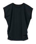 【ジュリエ/Julier】の【定番】Ecocoフレンチスリーブトップス 人気、トレンドファッション・服の通販 founy(ファニー) ファッション Fashion レディースファッション Fashion for Women トップス・カットソー Cut & Sew Tops ギャザー Gathered, Ruffled コレクション Collection, Seasonal Line 吸水 Absorbent, Quick-Dry シンプル Simple, Minimal ストレッチ Stretch, Stretchy Fabric 定番 Standard, Basic Item 人気 Popular, Best Seller バランス Balance, Style Balance フィット Fit, Slim Fit 半袖 Short Sleeve, Half Sleeve 無地 Plain, Solid Color ヨガ Yoga, Yoga Wear ランニング Running, Running Wear, Activewear, Jogging リラックス Relax, Relaxed Fit ワーク Workwear, Utility Style thumbnail ブラック|ID: prp329100004796120 ipo3291000000034873220