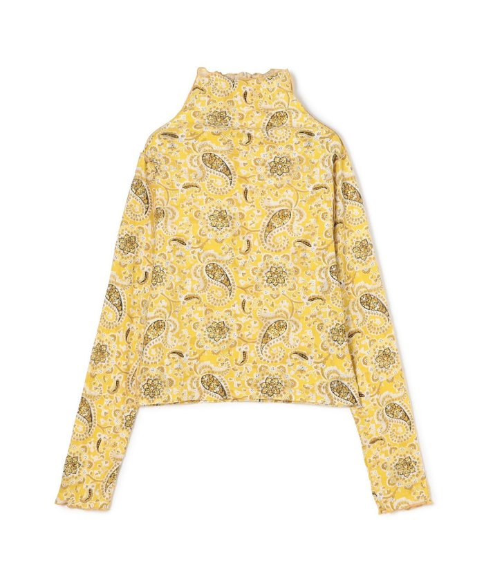 【トゥモローランド/TOMORROWLAND】のポリエステルコットンプリント ボトルネックプルオーバー インテリア・キッズ・メンズ・レディースファッション・服の通販 founy(ファニー) https://founy.com/ ファッション Fashion レディースファッション Fashion for Women トップス・カットソー Cut & Sew Tops カジュアルプルオーバー・ニットトップス Pullovers & Knit Tops / Casual Pullovers おすすめ Recommended / Our Picks インナー Innerwear カットソー Cut and Sewn Top コンパクト Compact, Small Size タートル Turtleneck, Turtle Collar フィット Fit, Slim Fit プリント Print, Printed Pattern ボトルネック Bottle Neck, Mock Neck 定番 Standard, Basic Item |ID: prp329100004796127 ipo3291000000034796430