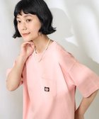 【フリークスストア/FREAK'S STORE】の別注 配色ステッチ ポケットTシャツ 25SS 人気、トレンドファッション・服の通販 founy(ファニー) ファッション Fashion レディースファッション Fashion for Women トップス・カットソー Cut & Sew Tops シャツ・ブラウス・オフィスカジュアル Elegant Blouses & Button-Ups ロングTシャツ・Tシャツ Longline T-Shirts & Tees 2025年 2025 2025春夏・S/S Spring/Summer 2025 SS25 スペシャル Special, Limited Edition ベーシック Basic, Essential ポケット Pocket, Pocket Detail 別注 Limited Edition, Custom Order 夏 Summer S/S・春夏 SS, Spring/Summer, Warm Season thumbnail ピンク|ID: prp329100004796224 ipo3291000000034797287