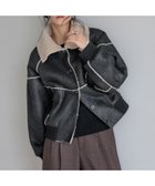 【ローリーズファーム/LOWRYS FARM】のムートンボアブルゾン ブラック09|ID: prp329100004796242 ipo3291000000035010723