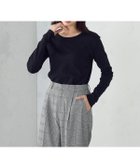 【コムサイズム/COMME CA ISM】の吸湿発熱 クルーネックTシャツ 人気、トレンドファッション・服の通販 founy(ファニー) ファッション Fashion レディースファッション Fashion for Women トップス・カットソー Cut & Sew Tops シャツ・ブラウス・オフィスカジュアル Elegant Blouses & Button-Ups ロングTシャツ・Tシャツ Longline T-Shirts & Tees インナー Innerwear コンパクト Compact, Small Size シンプル Simple, Minimal バランス Balance, Style Balance ヨーク Yoke, Yoke Design 切替 Switching, Contrast Panel thumbnail ブラック|ID: prp329100004796243 ipo3291000000035140031