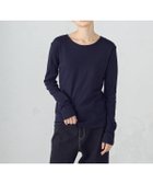 【コムサイズム/COMME CA ISM】の吸湿発熱 クルーネックTシャツ 人気、トレンドファッション・服の通販 founy(ファニー) ファッション Fashion レディースファッション Fashion for Women トップス・カットソー Cut & Sew Tops シャツ・ブラウス・オフィスカジュアル Elegant Blouses & Button-Ups ロングTシャツ・Tシャツ Longline T-Shirts & Tees インナー Innerwear コンパクト Compact, Small Size シンプル Simple, Minimal バランス Balance, Style Balance ヨーク Yoke, Yoke Design 切替 Switching, Contrast Panel thumbnail ネイビー|ID: prp329100004796243 ipo3291000000035140032