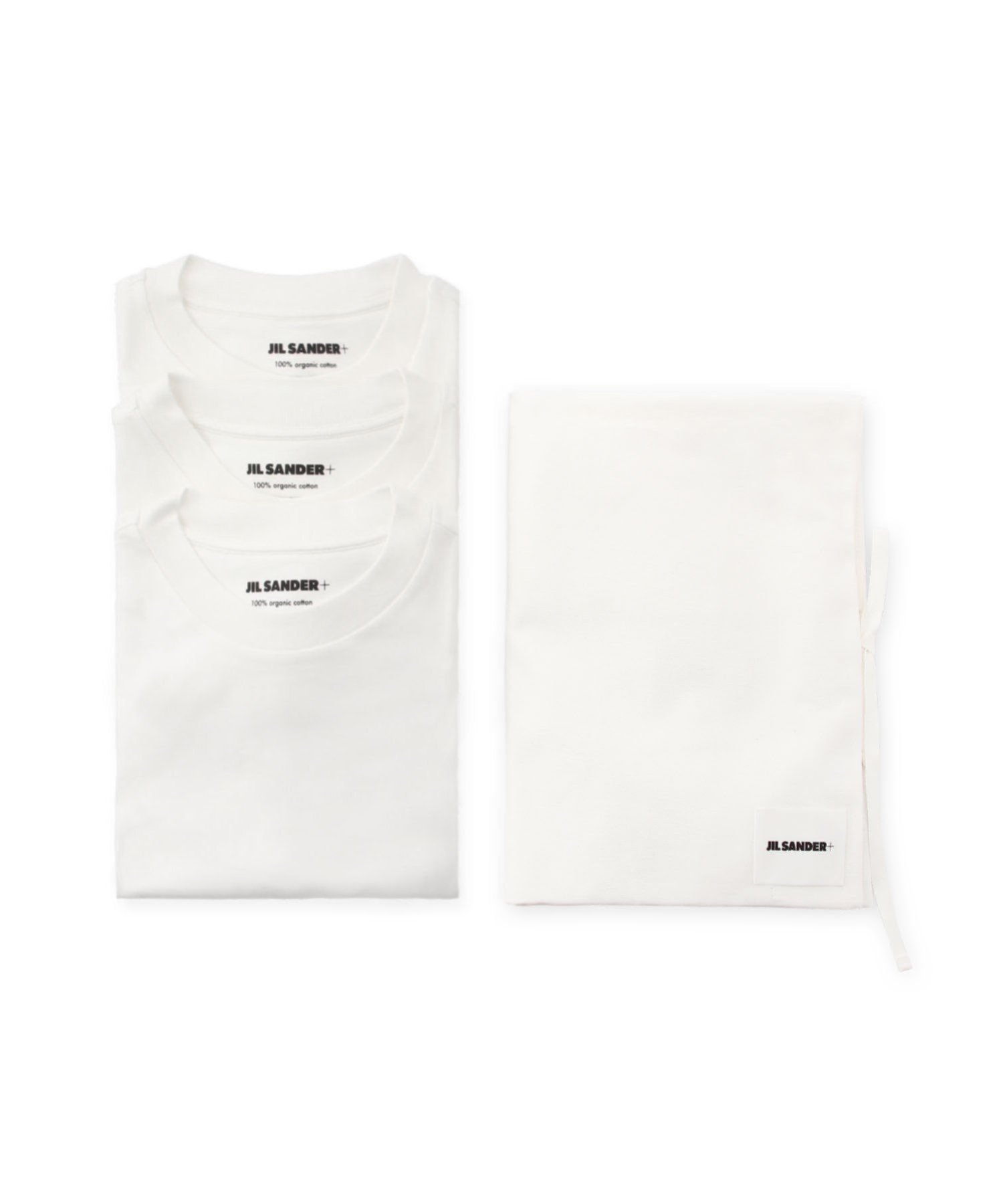 【ジル サンダー/JIL SANDER / MEN】の3パックTシャツショートスリーブセット インテリア・キッズ・メンズ・レディースファッション・服の通販 founy(ファニー) ファッション Fashion メンズファッション Fashion for Men ショート Short, Short Length シンプル Simple, Minimal スリーブ Sleeve, Long Sleeve / Short Sleeve ボックス Boxy, Box Shape WHITE|ID: prp329100004796279 ipo3291000000034797681