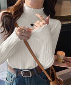 【ミニミニストア/miniministore】のニットソー 長袖 プチハイネック 韓国風 人気、トレンドファッション・服の通販 founy(ファニー) ファッション Fashion レディースファッション Fashion for Women トップス・カットソー Cut & Sew Tops ニット Knit Tops & Sweaters アクリル Acrylic Material イエロー Yellow 秋 Autumn ニットソー Knit-Sewn, Cut & Sew Knit 長袖 Long Sleeve, Full Sleeve ハイネック High Neck, Mock Neck ベーシック Basic, Essential 冬 Winter / This Winter A/W・秋冬 Autumn/Winter ビジネス 仕事 通勤 Business / Work / Commuting thumbnail ホワイト|ID: prp329100004796331 ipo3291000000034798137