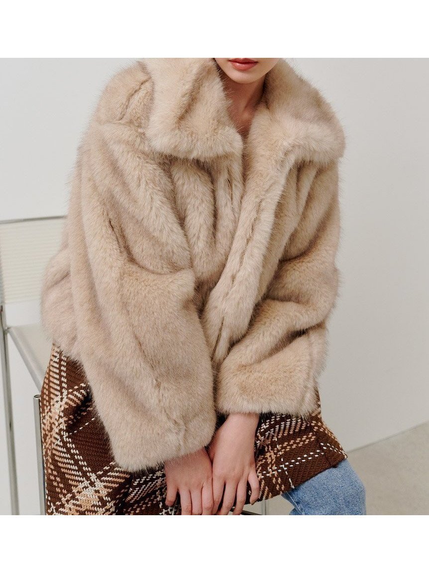 【スナイデル/SNIDEL】のファーショートコート 人気、トレンドファッション・服の通販 founy(ファニー) 　ファッション　Fashion　レディースファッション　Fashion for Women　アウター　Coat / Outerwear Collection　コート・ロングコート・ピーコート　Long Coats, Peacoats & More　ウェーブ　Wavy Pattern　スマート　Smart, Elegant　トレンド　Trend, Trending Now　バランス　Balance, Style Balance　フェイクファー　Faux Fur, Imitation Fur　プリント　Print, Printed Pattern　ポケット　Pocket, Pocket Detail　ミックス　Mix, Mixed Style　リュクス　Luxury, Elegant, High-End, Chic　おすすめ　Recommended / Our Picks　 other-1|ID: prp329100004796338 ipo3291000000034798188