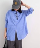 【ジャーナルスタンダード レリューム/JOURNAL STANDARD relume】の《追加3》バイオウォッシュオーバーサイズシャツ 人気、トレンドファッション・服の通販 founy(ファニー) ファッション Fashion レディースファッション Fashion for Women トップス・カットソー Cut & Sew Tops シャツ・ブラウス・オフィスカジュアル Elegant Blouses & Button-Ups 2025年 2025 2025-2026秋冬・A/W Autumn/Winter 2025–26 AW25–26 とろみ Fluid, Flowy Fabric バランス Balance, Style Balance レギュラー Regular, Standard Fit thumbnail ブルー|ID: prp329100004796352 ipo3291000000035081056