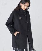 【アー ヴェー ヴェー/a.v.v】のスタンドカラーミディコート ブラック|ID: prp329100004796364 ipo3291000000034963359