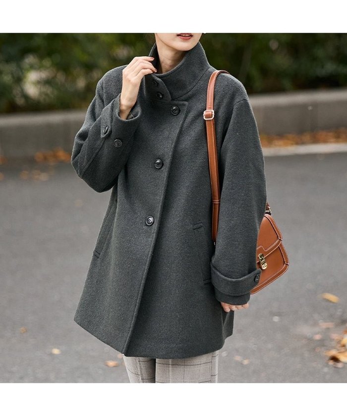 【アー ヴェー ヴェー/a.v.v】のスタンドカラーミディコート インテリア・キッズ・メンズ・レディースファッション・服の通販 founy(ファニー) https://founy.com/ ファッション Fashion レディースファッション Fashion for Women アウター Coat / Outerwear Collection コート・ロングコート・ピーコート Long Coats, Peacoats & More スタンド Stand Collar, Upright Stand なめらか Smooth, Silky Texture 人気 Popular, Best Seller パターン Pattern, Design Print フェミニン Feminine, Girly 防寒 Cold Protection, Winter-Ready マフラー Scarf, Muffler 再入荷 Restock / Back in Stock |ID: prp329100004796364 ipo3291000000035187685