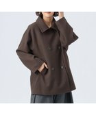 【ビームス ハート/BEAMS HEART】のミドル スタンド コート 人気、トレンドファッション・服の通販 founy(ファニー) ファッション Fashion レディースファッション Fashion for Women アウター Coat / Outerwear Collection コート・ロングコート・ピーコート Long Coats, Peacoats & More ショート Short, Short Length スタンド Stand Collar, Upright Stand スラックス Slacks, Dress Pants デニム Denim, Jeans Material ミドル Middle Length, Mid Height エレガント 上品 Elegant thumbnail BROWN|ID: prp329100004796378 ipo3291000000034798577
