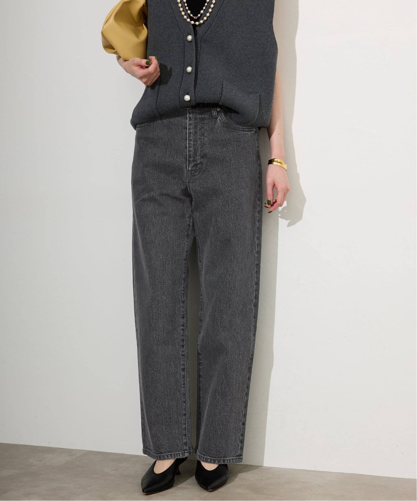 【スローブ イエナ/SLOBE IENA】の《4サイズ展開/追加7》LE DENIM ストレートデニムパンツ インテリア・キッズ・メンズ・レディースファッション・服の通販 founy(ファニー) ファッション Fashion レディースファッション Fashion for Women パンツ Pants & Trousers デニムパンツ・ジーンズ・美脚デニム Denim Jeans & Pants 2025年 2025 2025-2026秋冬・A/W Autumn/Winter 2025–26 AW25–26 おすすめ Recommended / Our Picks シンプル Simple, Minimal ストレート Straight, Straight Cut ダウン Down, Puffer フィット Fit, Slim Fit ベーシック Basic, Essential ブラック|ID: prp329100004796380 ipo3291000000034798591