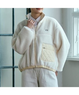 【ラコステ/LACOSTE】のリブニットスタンドカラーソフトボアジャケット / スタンドジップボアブルゾン 人気、トレンドファッション・服の通販 founy(ファニー) ファッション Fashion レディースファッション Fashion for Women アウター Coat / Outerwear Collection レディースジャケット・軽アウター Jackets ブルゾンジャケット・スポーティアウター Blouson Jackets ジャケット Jacket, Outerwear トレンド Trend, Trending Now フェミニン Feminine, Girly |ID:prp329100004796401