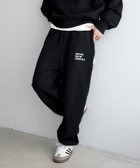 【アンドミー/andme】の裏起毛 ロゴ 刺繍 ANME スウェット パンツ ANME アンメ ブラック|ID: prp329100004796405 ipo3291000000034798803