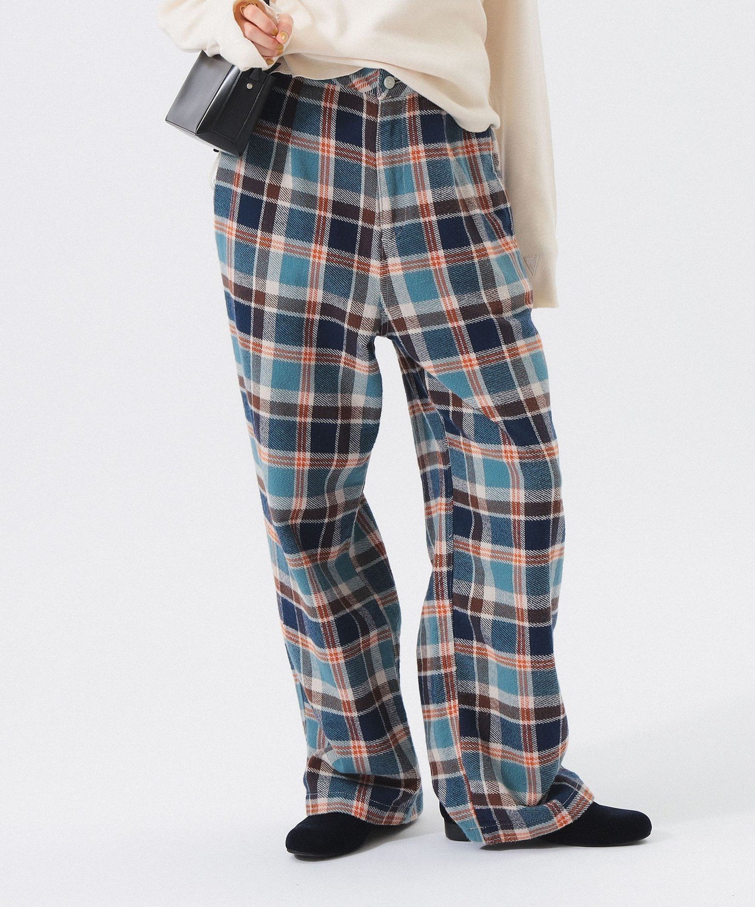 【ビームス ウイメン/BEAMS】の【12/4新規値下げ】ワーク チェック イージーパンツ インテリア・キッズ・メンズ・レディースファッション・服の通販 founy(ファニー) ファッション Fashion レディースファッション Fashion for Women パンツ Pants & Trousers ウェーブ Wavy Pattern カットソー Cut and Sewn Top ジャケット Jacket, Outerwear スウェット / スエット Sweatshirt, Sweatwear ストレート Straight, Straight Cut セットアップ Set-Up, Coordinated Outfit チェック Check, Plaid, Tartan 定番 Standard, Basic Item 人気 Popular, Best Seller ロング Long, Long-Length ワーク Workwear, Utility Style おすすめ Recommended / Our Picks BLUE|ID: prp329100004796406 ipo3291000000034798821