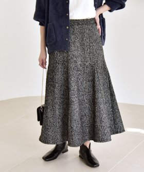 【シップス フォー ウィメン/SHIPS】のquaranciel ツイード フレア スカート 人気、トレンドファッション・服の通販 founy(ファニー) ファッション Fashion レディースファッション Fashion for Women スカート Skirts Aライン・フレアスカート A-Line & Flared Skirts クラシカル Classical, Vintage-Inspired コンパクト Compact, Small Size ショート Short, Short Length セットアップ Set-Up, Coordinated Outfit ソックス Socks, Hosiery タートルネック Turtleneck, High Neck ツイード Twill, Twill Weave フレア Flare, Flared ブルゾン Blouson, Bomber Jacket リブニット Rib Knit, Ribbed Knit ロング Long, Long-Length おすすめ Recommended / Our Picks 2025年 2025 2025-2026秋冬・A/W Autumn/Winter 2025–26 AW25–26 |ID:prp329100004796445