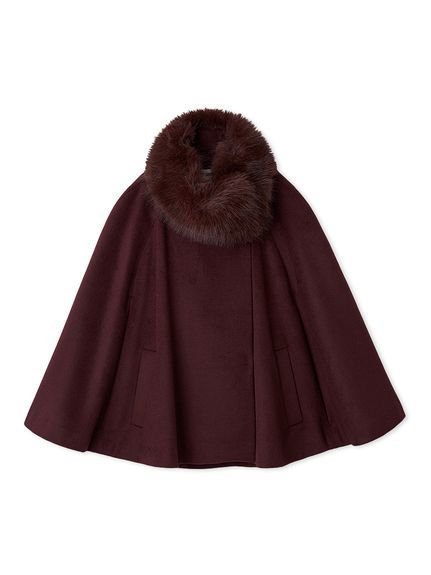 【スナイデル/SNIDEL】のショートケープコート インテリア・キッズ・メンズ・レディースファッション・服の通販 founy(ファニー) 　ファッション　Fashion　レディースファッション　Fashion for Women　アウター　Coat / Outerwear Collection　コート・ロングコート・ピーコート　Long Coats, Peacoats & More　ウェーブ　Wavy Pattern　エレガント 上品　Elegant　今季　This Season, Current Season　ショート　Short, Short Length　スマート　Smart, Elegant　人気　Popular, Best Seller　フレア　Flare, Flared　ベーシック　Basic, Essential　ポケット　Pocket, Pocket Detail　ロング　Long, Long-Length　おすすめ　Recommended / Our Picks　BUR[048]|ID: prp329100004796450 ipo3291000000034799207