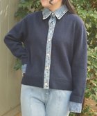 【アクシーズファム/axes femme】のデニム切替ニット 人気、トレンドファッション・服の通販 founy(ファニー) ファッション Fashion レディースファッション Fashion for Women トップス・カットソー Cut & Sew Tops ニット Knit Tops & Sweaters おすすめ Recommended / Our Picks デニム Denim, Jeans Material トレンド Trend, Trending Now ドッキング Docking, Mixed Material プリーツ Pleats, Pleated ボトム Bottoms, Lower Wear ミックス Mix, Mixed Style 切替 Switching, Contrast Panel A/W・秋冬 Autumn/Winter thumbnail 紺|ID: prp329100004796468 ipo3291000000035182431