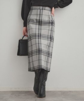 【クチュール ブローチ/Couture Brooch】の【洗える/微起毛】Iライン チェックスカート 人気、トレンドファッション・服の通販 founy(ファニー) ファッション Fashion レディースファッション Fashion for Women スカート Skirts 洗える Machine Washable カットソー Cut and Sewn Top クラシック Classic, Timeless Style スマート Smart, Elegant チェック Check, Plaid, Tartan プリント Print, Printed Pattern モノトーン Monotone, Black and White 冬 Winter / This Winter おすすめ Recommended / Our Picks 2025年 2025 2025-2026秋冬・A/W Autumn/Winter 2025–26 AW25–26 |ID:prp329100004796480