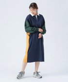 【ビームス ハート/BEAMS HEART】のラグビー ブロッキング ワンピース 人気、トレンドファッション・服の通販 founy(ファニー) ファッション Fashion レディースファッション Fashion for Women ワンピース Dresses おすすめ Recommended / Our Picks キャップ Cap, Baseball Cap ショルダー Shoulder, Shoulder Strap スニーカー Sneakers, Trainers トレンド Trend, Trending Now ドロップ Drop Shoulder, Dropped Style ブロッキング Color Blocking, Panel Design リラックス Relax, Relaxed Fit thumbnail NAVY|ID: prp329100004796521 ipo3291000000034799735