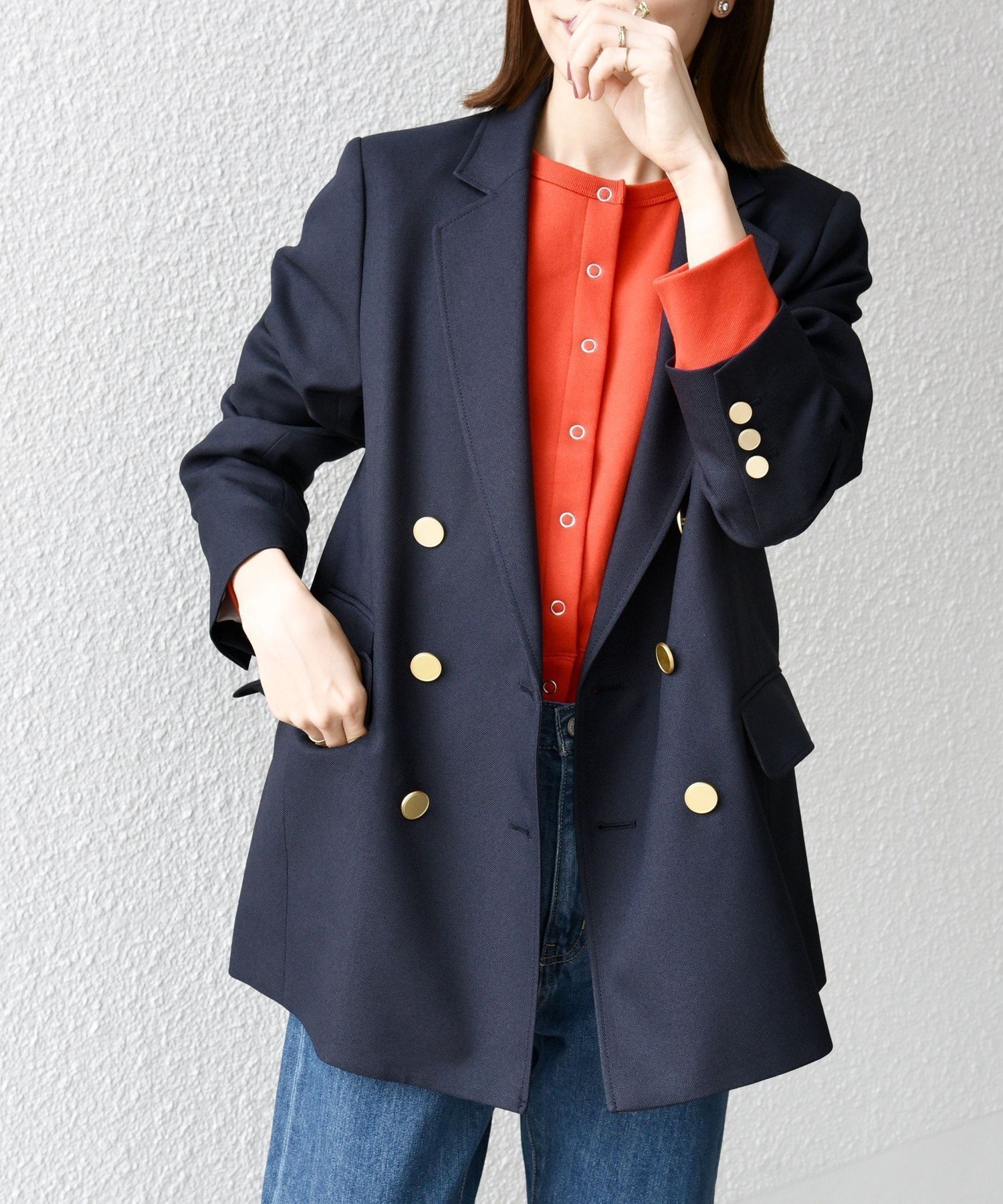 【シップス フォー ウィメン/SHIPS】のSHIPS any 洗濯機可能 アイビー ブレザー ダブル ジャケット インテリア・キッズ・メンズ・レディースファッション・服の通販 founy(ファニー) ファッション Fashion レディースファッション Fashion for Women アウター Coat / Outerwear Collection レディースジャケット・軽アウター Jackets アイビー Ivy Pattern インナー Innerwear 洗える Machine Washable 今季 This Season, Current Season ジャケット Jacket, Outerwear スウェット / スエット Sweatshirt, Sweatwear セットアップ Set-Up, Coordinated Outfit ダブル Double, Double-Breasted A/W・秋冬 Autumn/Winter おすすめ Recommended / Our Picks 2025年 2025 2025-2026秋冬・A/W Autumn/Winter 2025–26 AW25–26 ネイビー|ID: prp329100004796530 ipo3291000000034851223