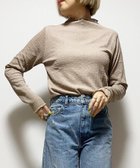 【リラクロ/relaclo】のmitis/カットシャーリングボトルネックロンT 人気、トレンドファッション・服の通販 founy(ファニー) ファッション Fashion レディースファッション Fashion for Women トップス・カットソー Cut & Sew Tops ロングTシャツ・Tシャツ Longline T-Shirts & Tees インナー Innerwear ベスト Vest, Waistcoat ベーシック Basic, Essential ボトルネック Bottle Neck, Mock Neck 定番 Standard, Basic Item thumbnail グレージュ|ID: prp329100004796537 ipo3291000000034799855